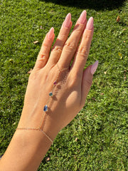 Gemstones Hand Chain