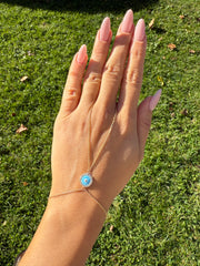 Evil Eye Hand Chain