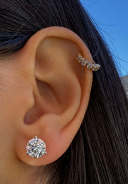 3ct lab grown diamond studs